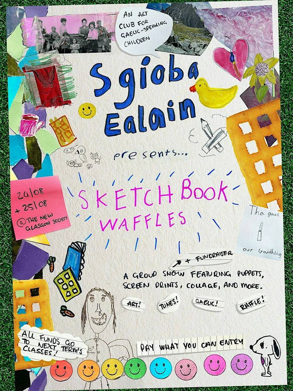 Sgioba Ealain Presents: Sketchbook Waffles