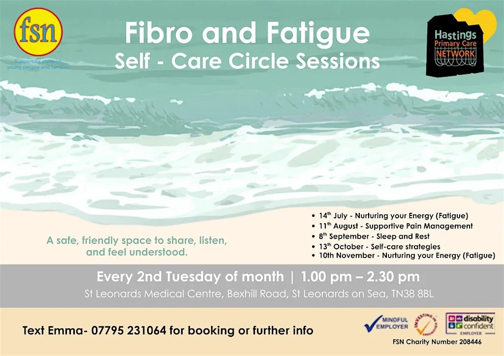 Supportive Pain Management - Fibro and Fatigue peer support session