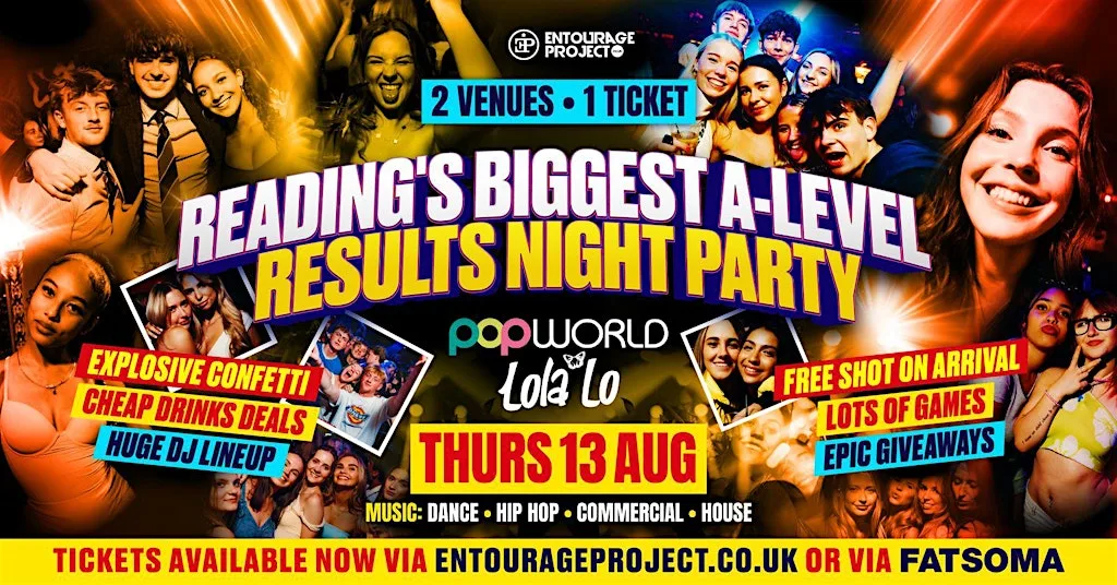 READING - A LEVELS RESULTS PARTY