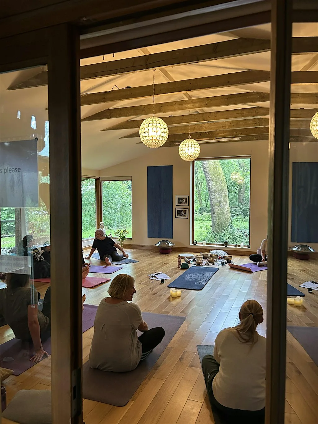 Exhale into Autumn at Woodland Retreat Yoga Cardiff