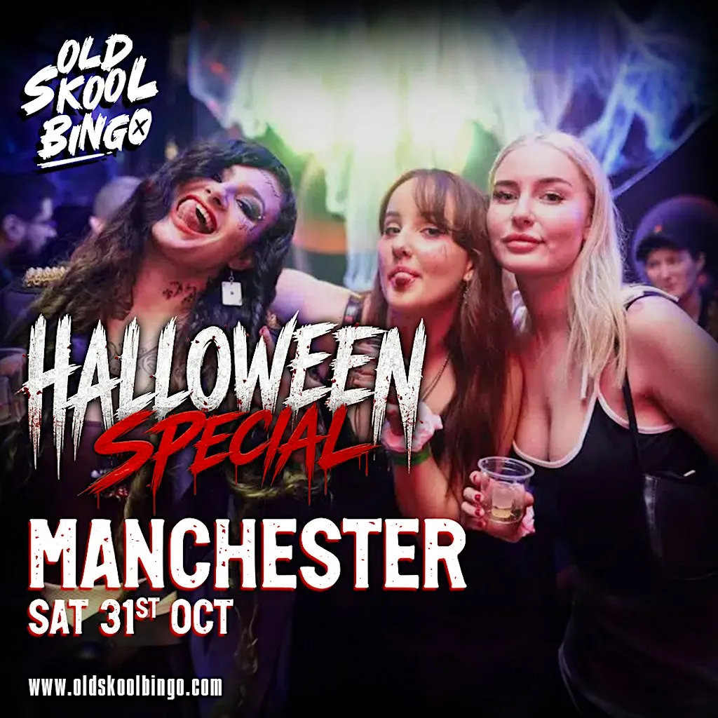 Old Skool Bingo Sat 31st October Manchester Halloween special at Impossible - Manchester
