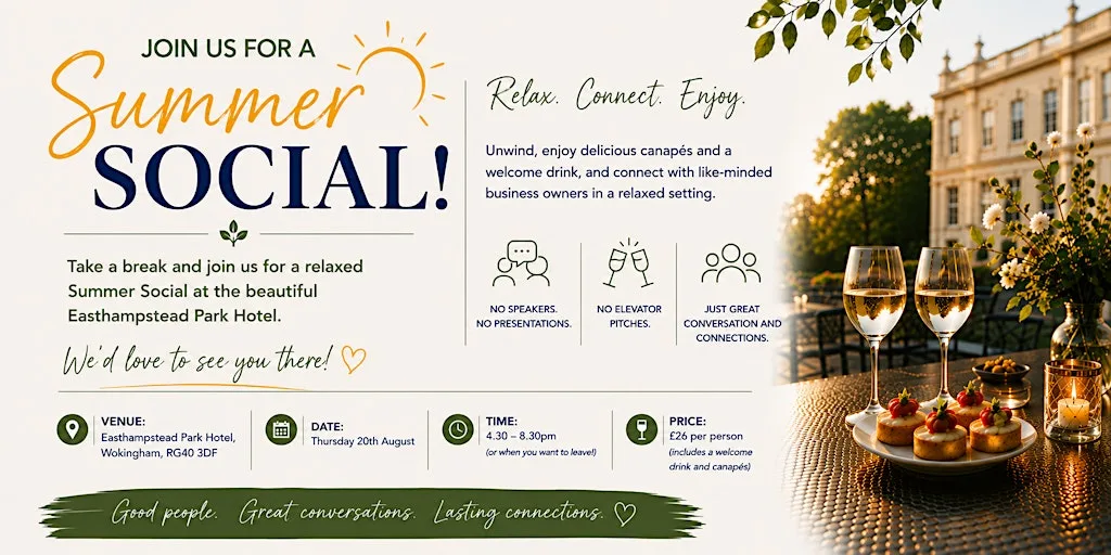 Summer Social at Easthampstead Hotel at Easthampstead Park Hotel