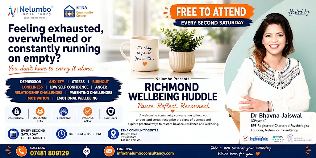 Feeling Drained? Take an Hour for Your Mental Wellbeing