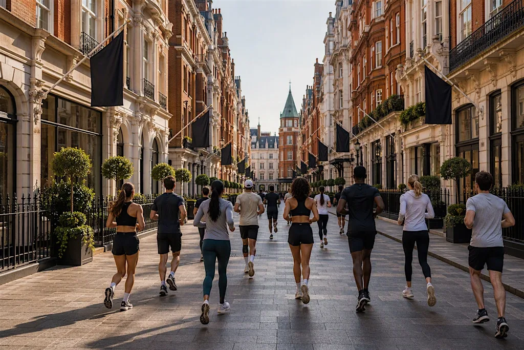 Mayfair Run Club by Mount Street Neighbourhood x Thirdspace x Grosvenor at Third Space Mayfair