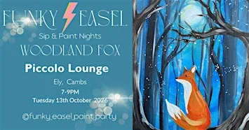 Paint Night at Piccolo Lounge. Ely, Cambs