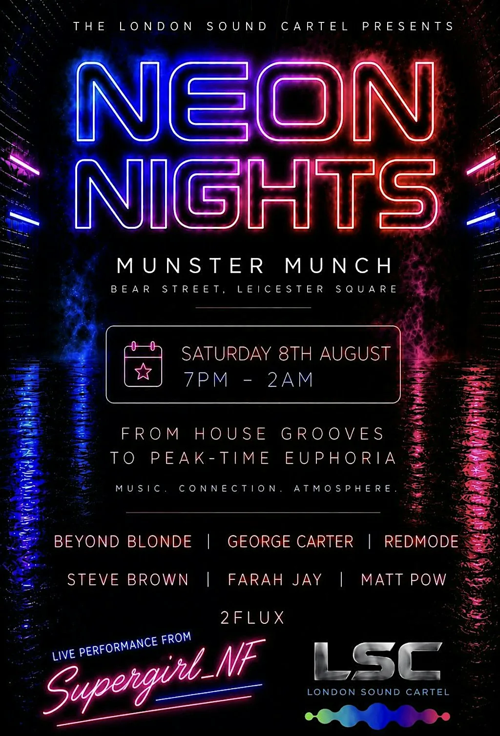 Neon Nights at Munster Munch