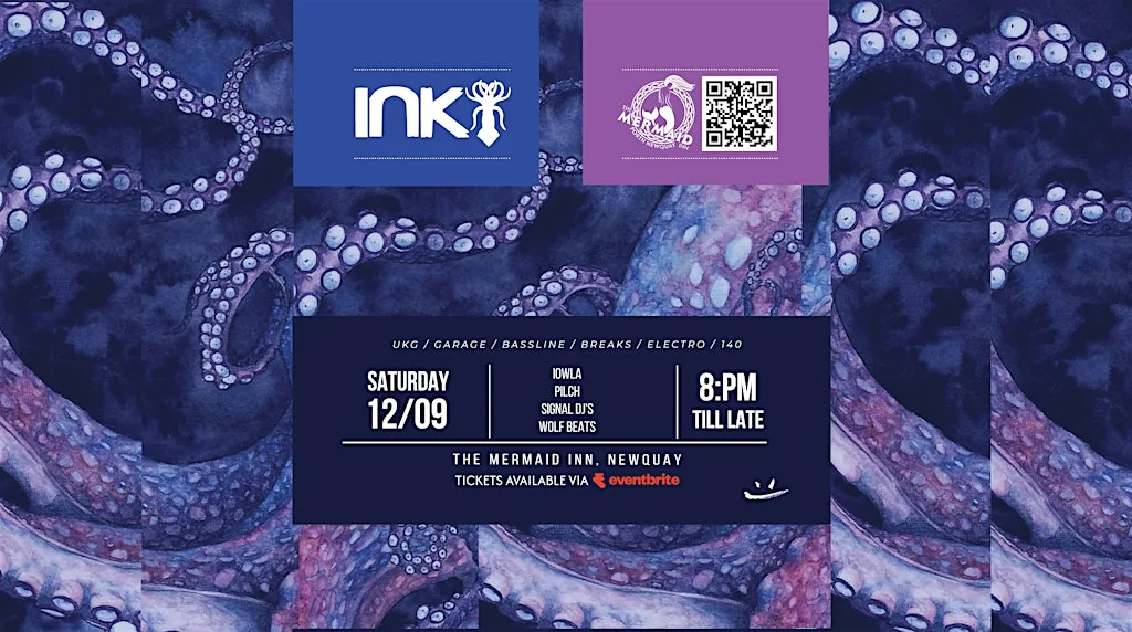 INK18 at The Mermaid, Newquay