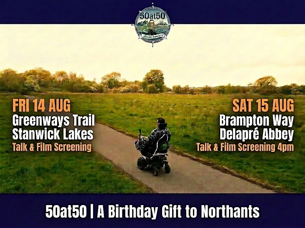 Celebrate with Disabled Adventurer at Delapré Abbey