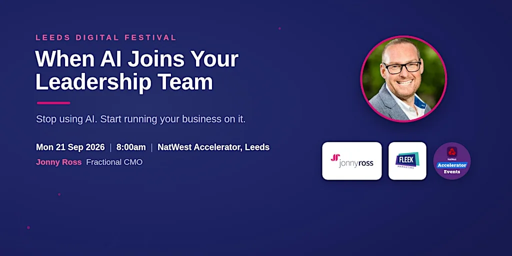 When AI Joins Your Leadership Team at NatWest Accelerator Leeds