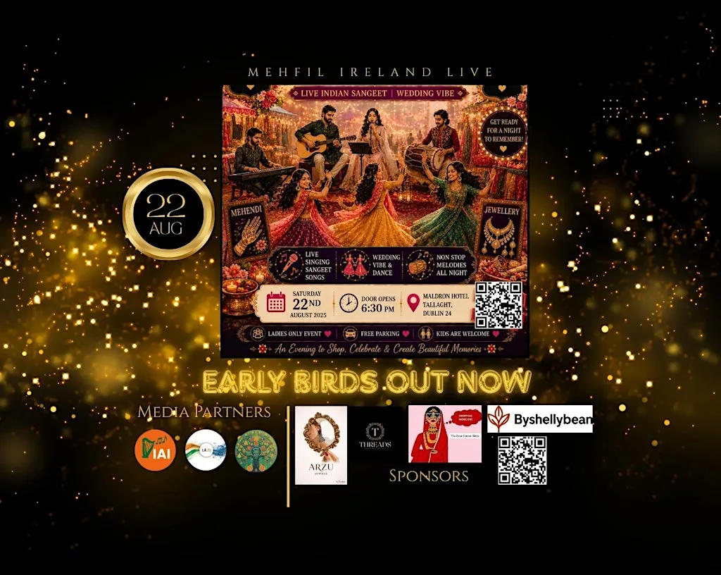 Mehfil Ireland - First Time | Exclusive Ladies Only Bollywood Sangeet Night at Maldron Hotel Tallaght