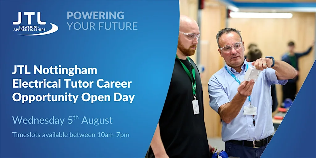 Electrical Tutor Career Opportunity Open Day
