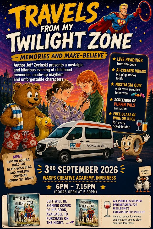 Travels from my Twilight Zone: Memories & Make-believe at Wasps Inverness Creative Academy