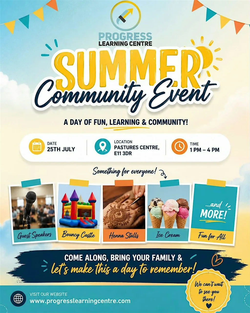 PLC Leyton | Community Summer Event