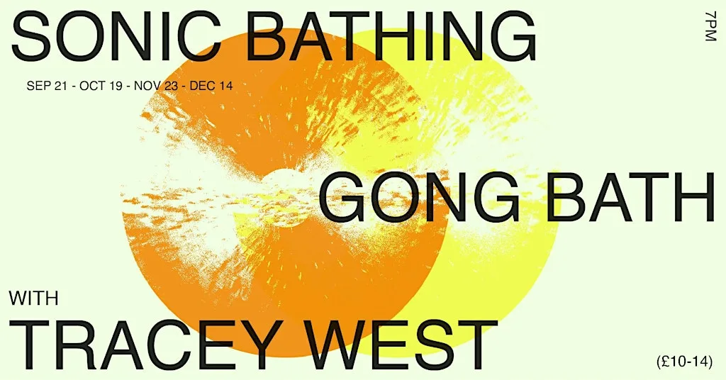 Sonic Bathing | Gong Bath with Tracey West at Cobalt Studios