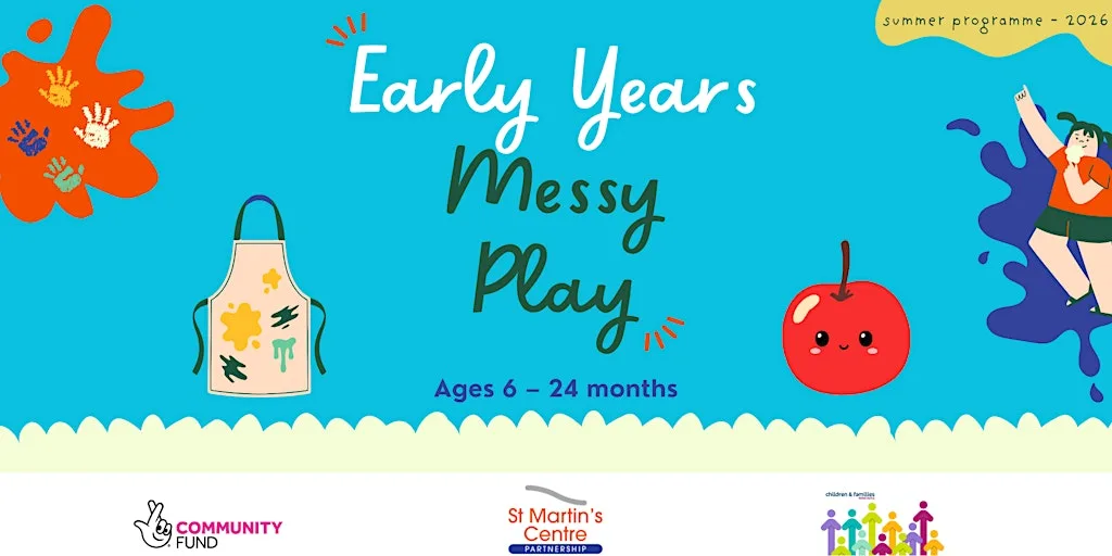 Early Years: Summer Messy Play ☀️ at St. Martin's Centre