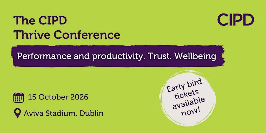 The CIPD Thrive Conference 2026 at Aviva Stadium