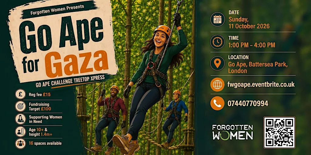 Go Ape For Gaza in Battersea Park