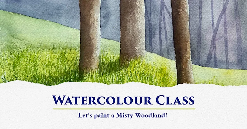 Discover Watercolour Painting – Let's Paint a Misty Woodland at West Moor Community Centre