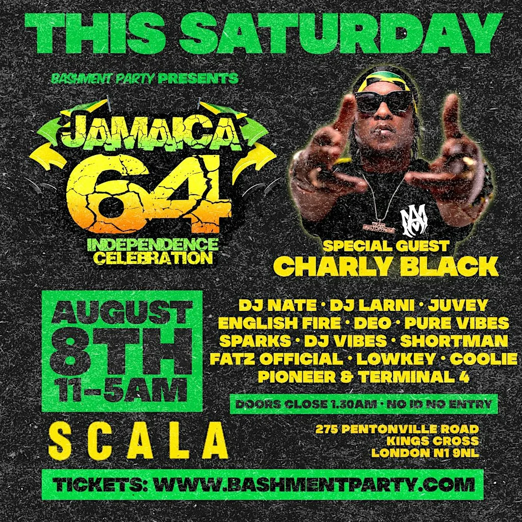 Jamaica 64 - Official 64th Jamaican Independence Celebration at Scala