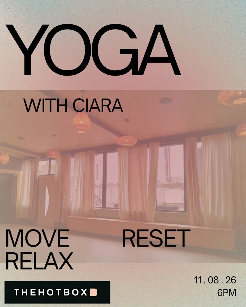 Yoga at The Hot Box Sauna at The Hot Box Sauna