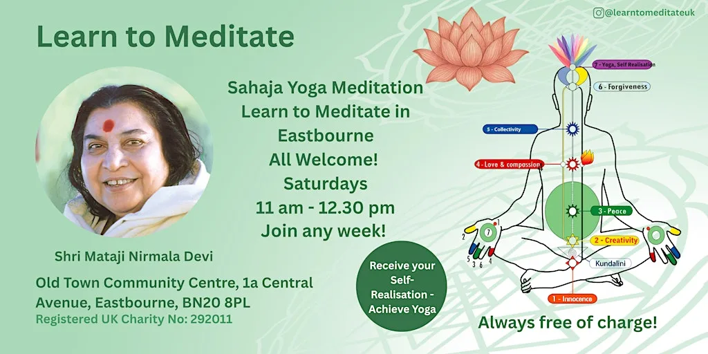 Learn to Meditate in Eastbourne - Free 10 week course - Get connected at Old Town Community Centre