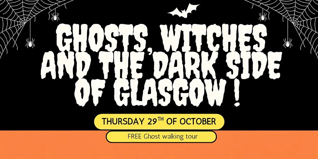 Ghosts, Witches and the Dark Side of Glasgow! (FREE Walking tour) at Glasgow Caledonian University