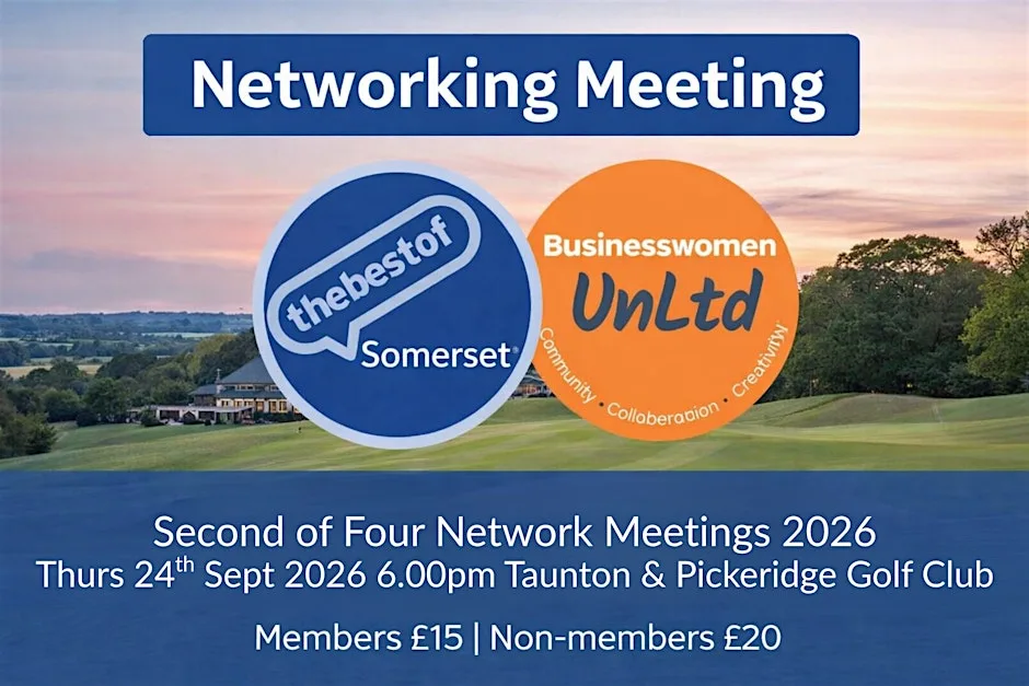 Business Networking with Thebestof Somerset and BusinessWomen UnLtd at Taunton & Pickeridge Golf Club