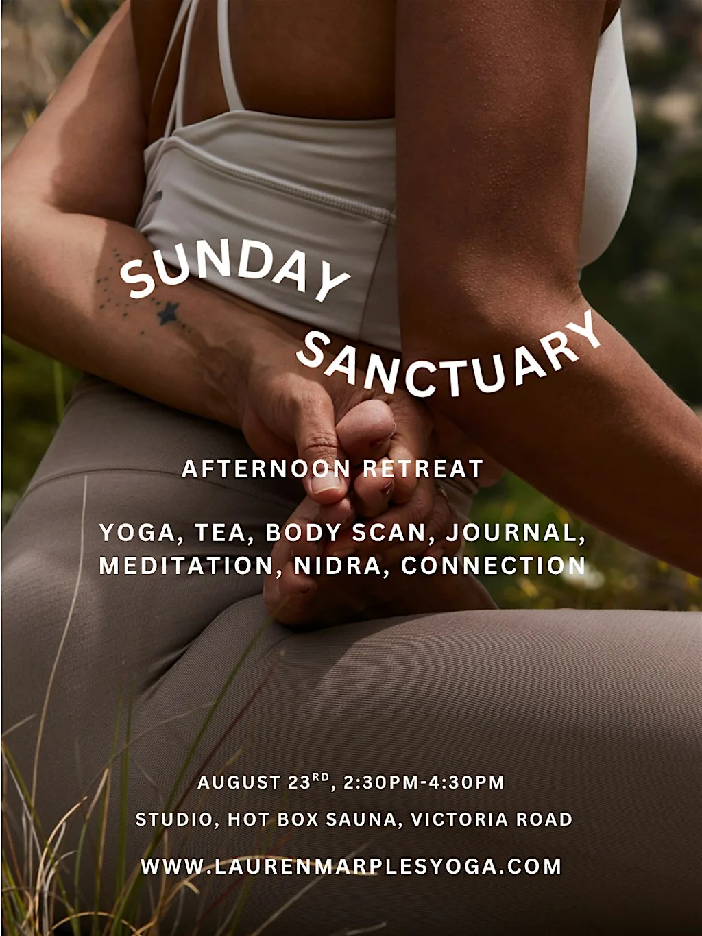 Sunday Sanctuary Mini Retreat at The Hot Box Sauna - Studio