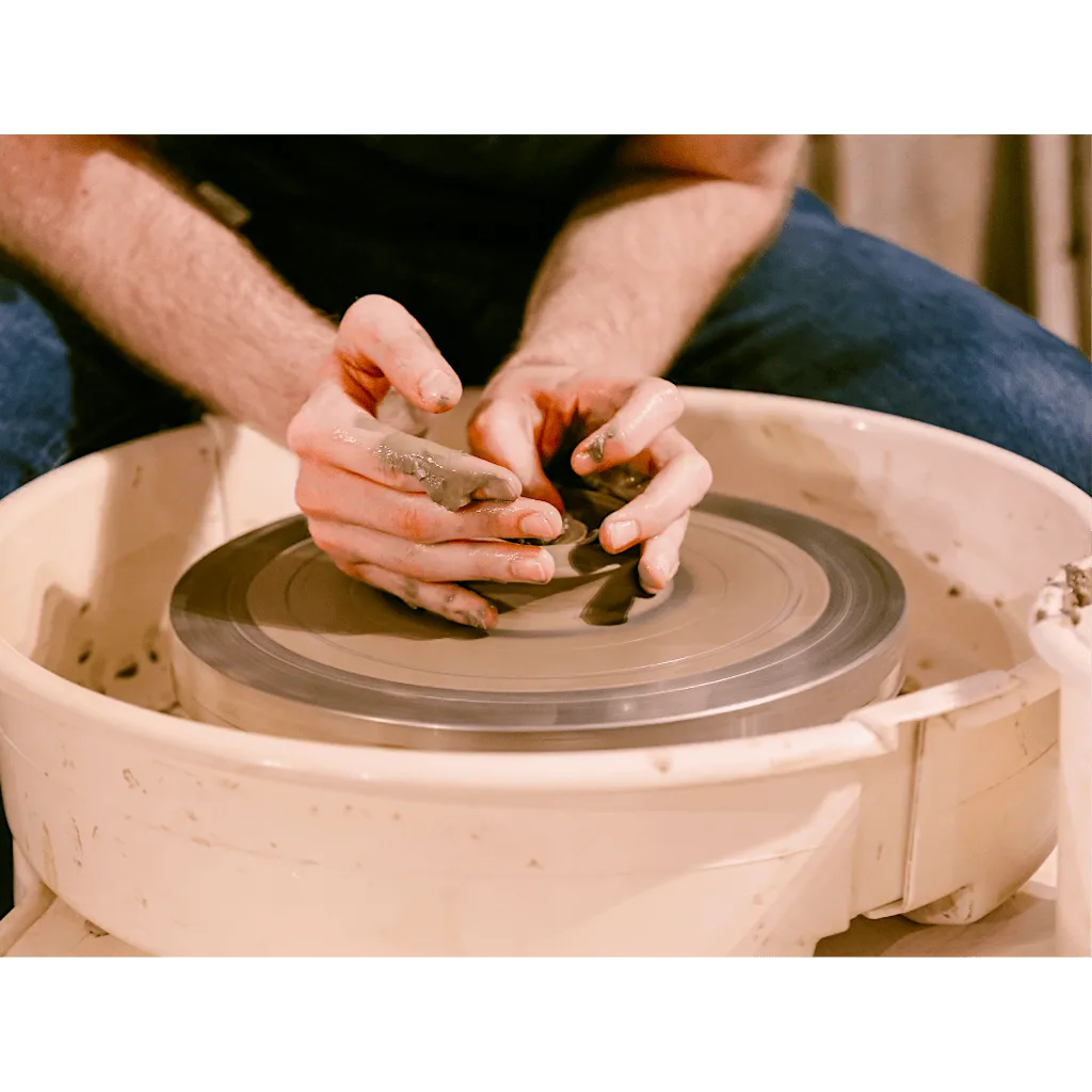 Pottery Wheelthrowing (Beginners) 12-2pm at 171-175 Victoria St