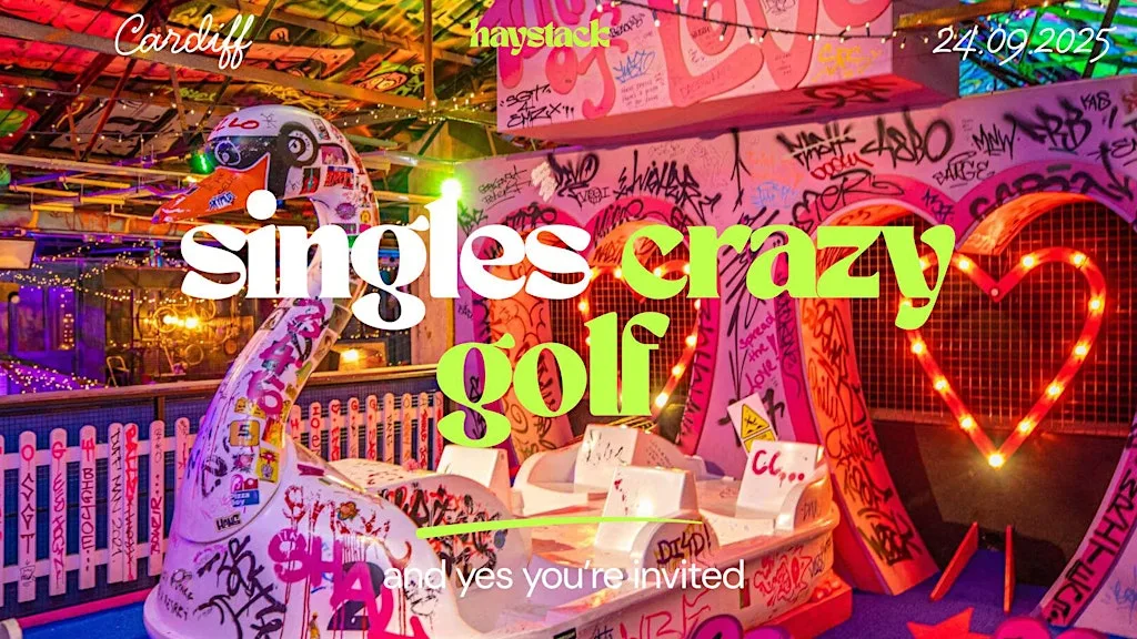 HAYSTACK DATING | GOLF FANG CARDIFF | THURSDAY 24TH OF AUGUST at Golf Fang Cardiff