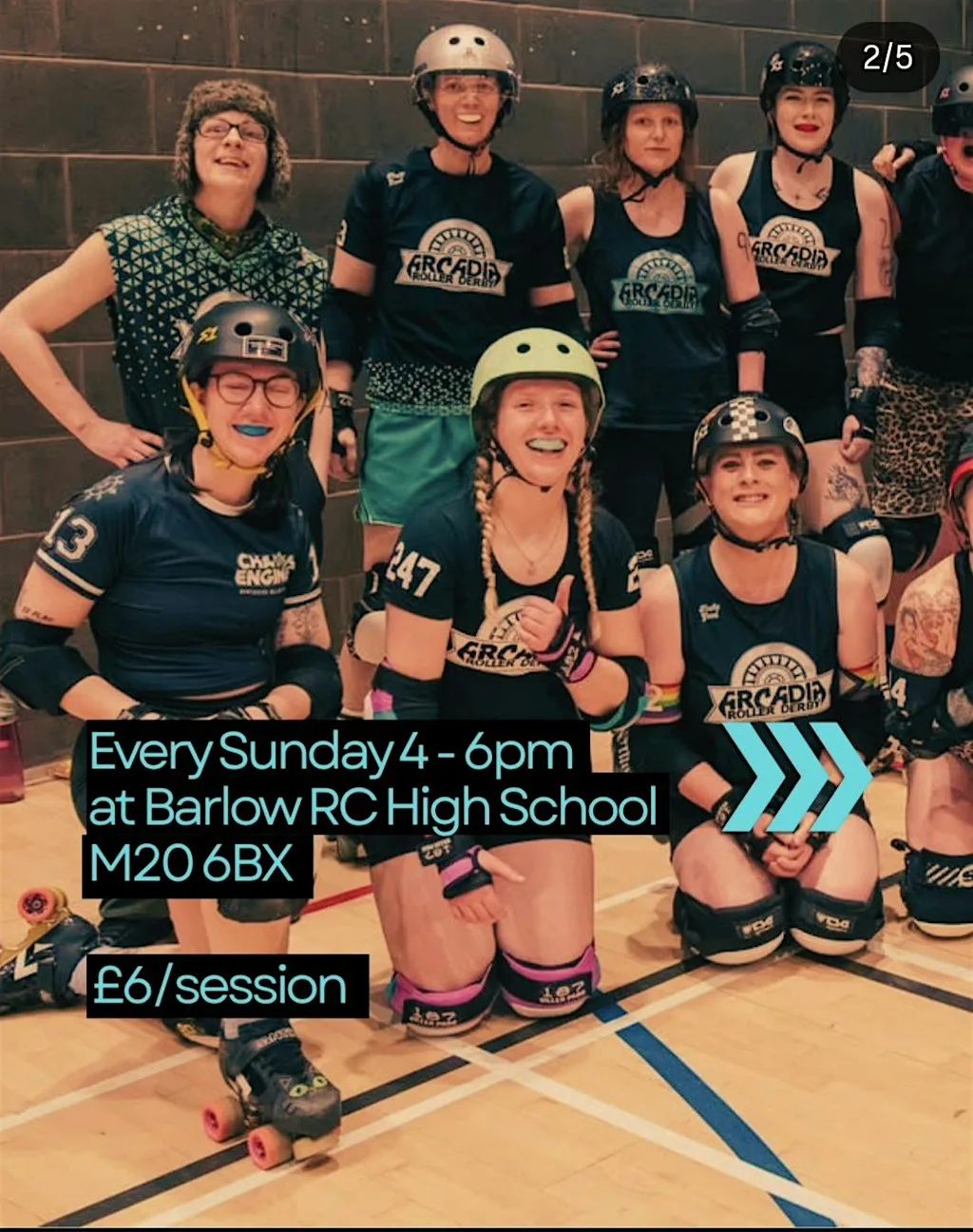 Ever wanted to try roller derby? This is your sign.