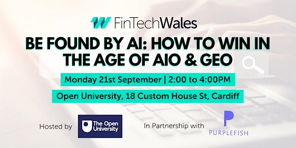 Workshop – Be found by AI: how to win in the age of AIO & GEO at The Open University in Wales