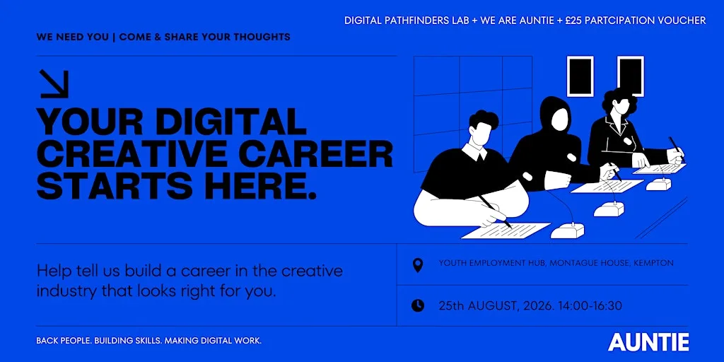 Digital Pathfinders Focus Group - We are Auntie CIC at Youth Employment Hub
