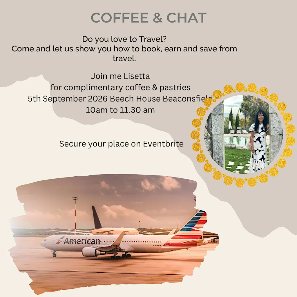 Coffee and Chats Travel Event at The Beech House, Beaconsfield