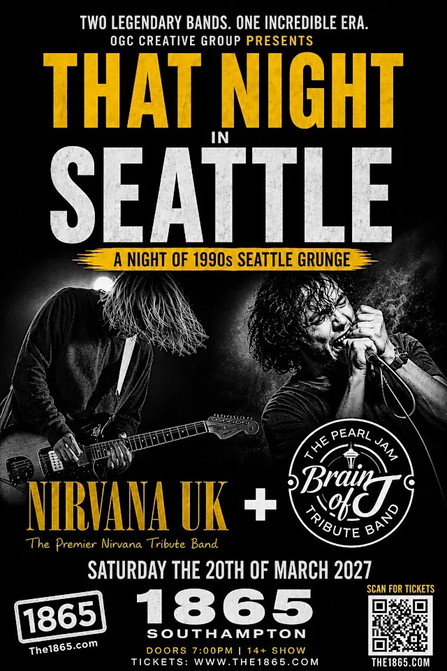 That Night In Seattle - Nirvana UK & Brain of J at The 1865