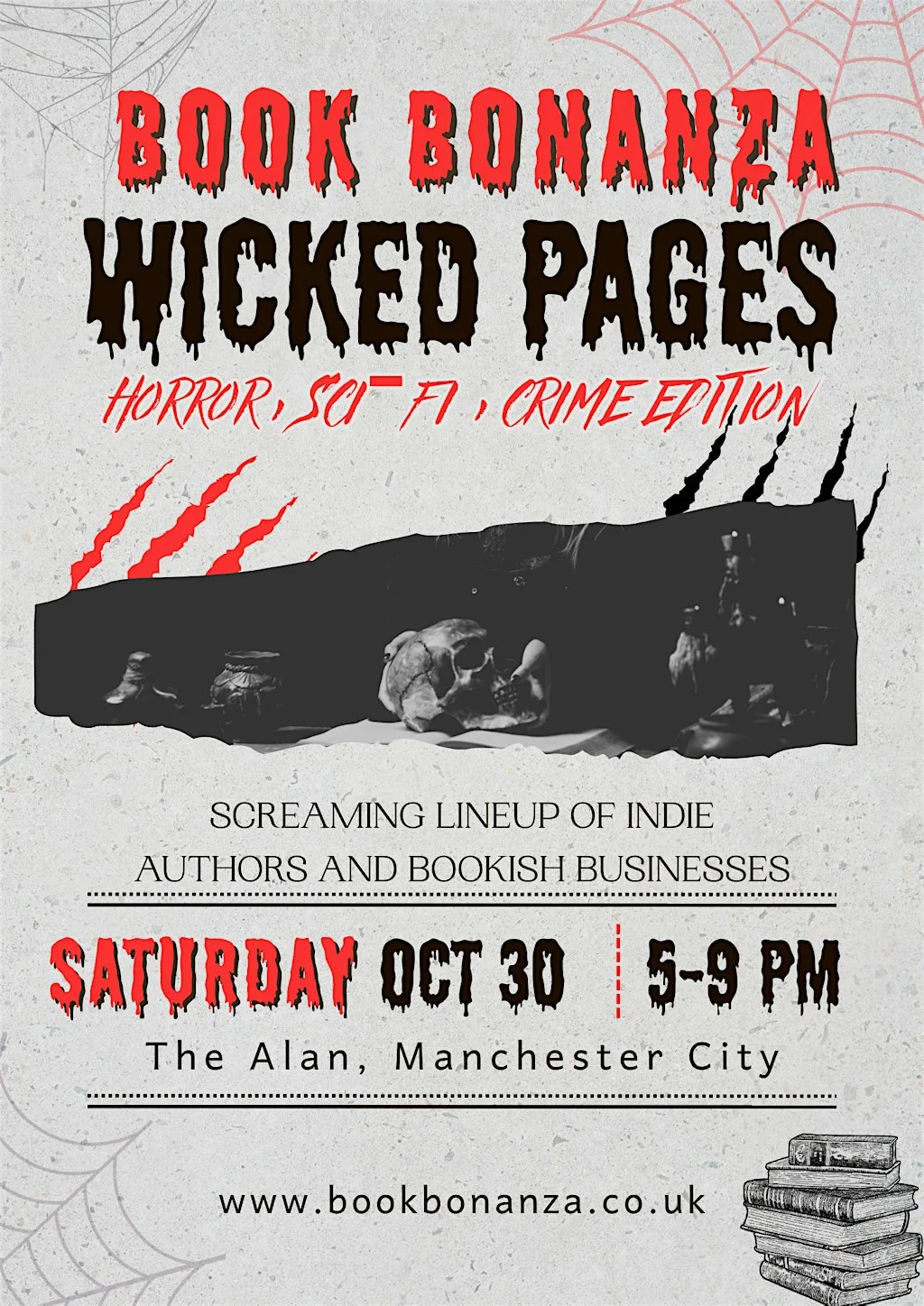Book Bonanza Wicked Pages Manchester