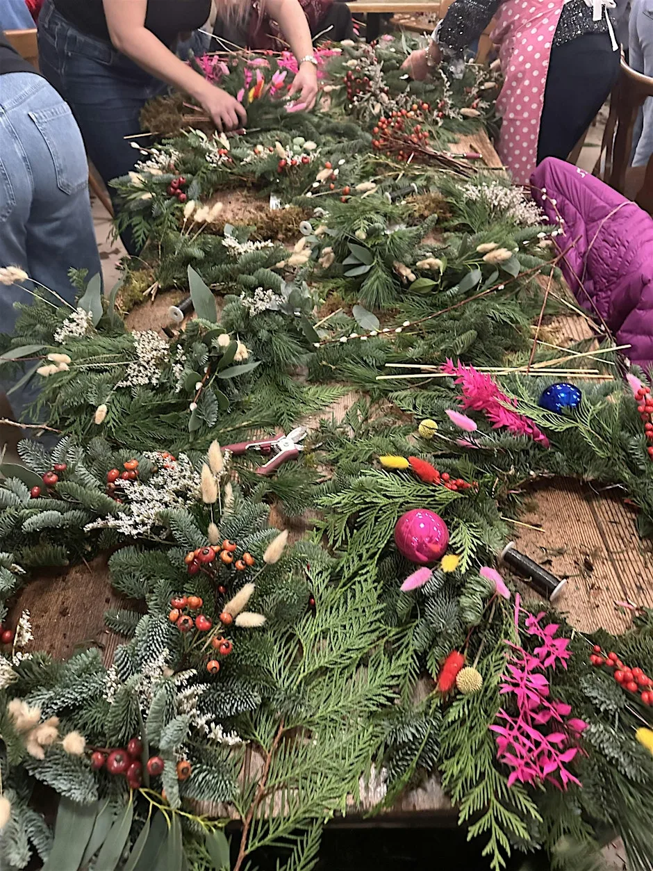 Christmas Wreath Workshop at Public Loughborough at The Old Arts College Co Work
