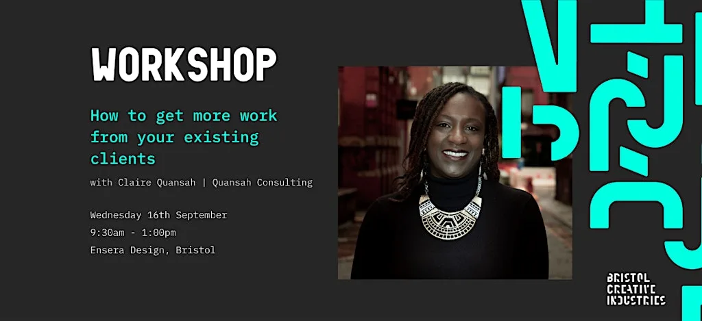 How to get more work from your existing clients at Ensera Design