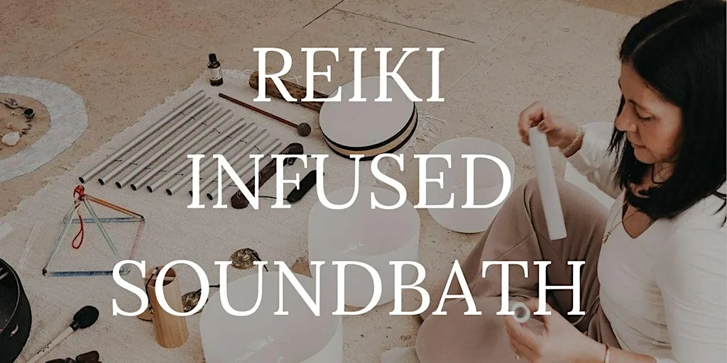 Reiki Infused Sound Bath with Pili at Yogalina Bridge Street