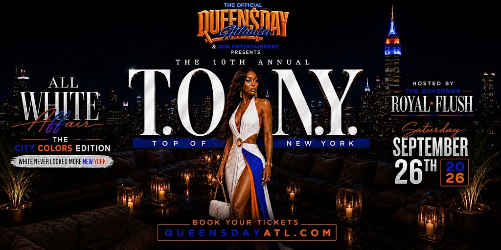 T.O.N.Y. (Top Of New York): ALL WHITE AFFAIR — THE CITY COLORS EDITION!