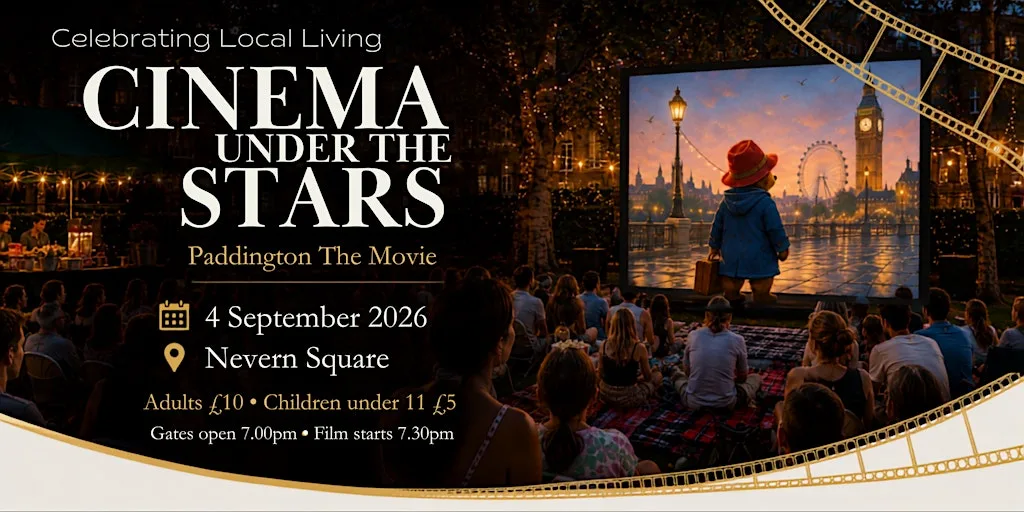 Cinema Under the Stars: Paddington The Movie at Nevern Square at Nevern Square Garden