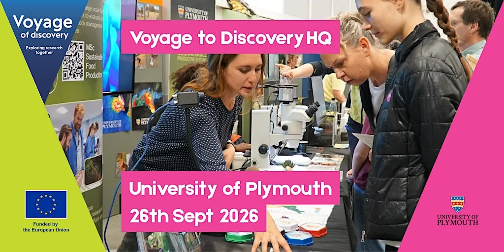 Voyage to Discovery HQ at University of Plymouth