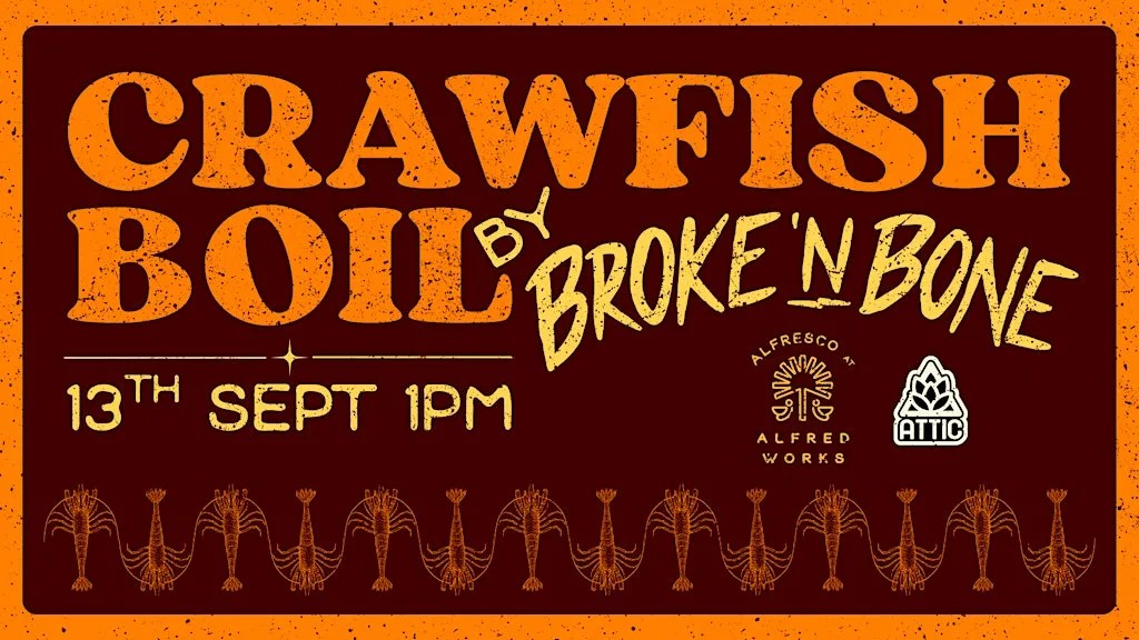 The Big Birmingham Crawfish Boil at Alfresco at Alfred Works