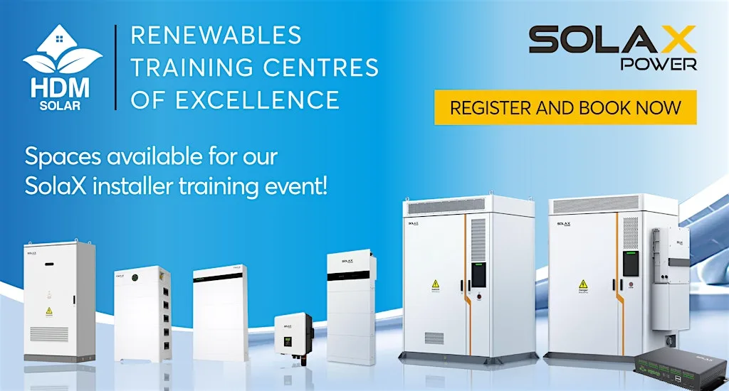 SolaX Technical and Product Training Sheffield at HDM Solar (Wholesale) Ltd