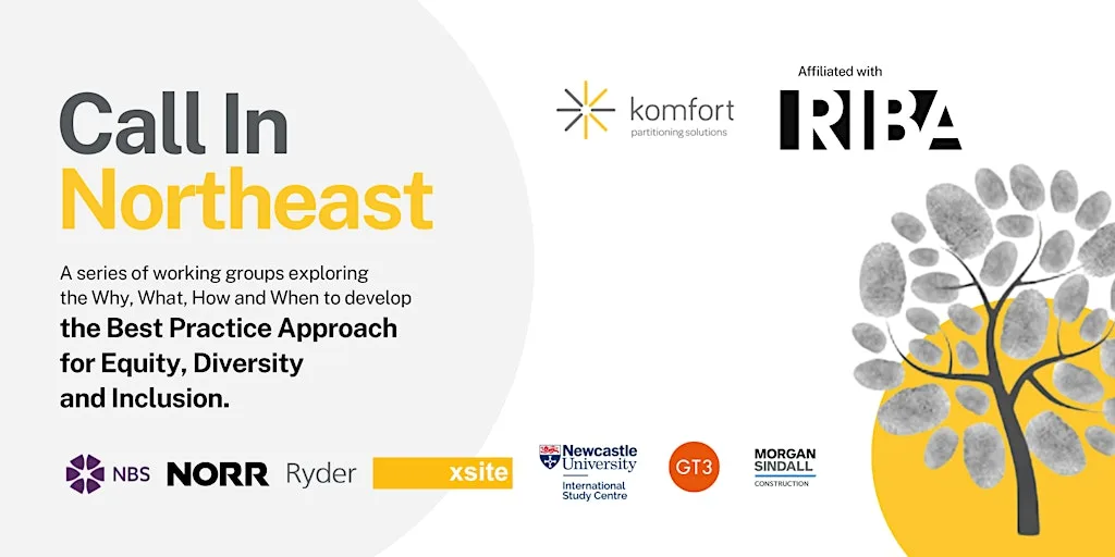 RIBA NE EDI x Komfort Partitioning Call in North East: Allyship at Farrell Centre