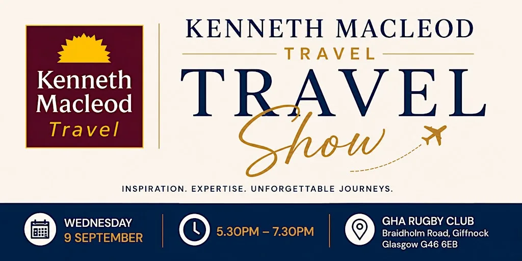 Kenneth Macleod Travel Holiday Event