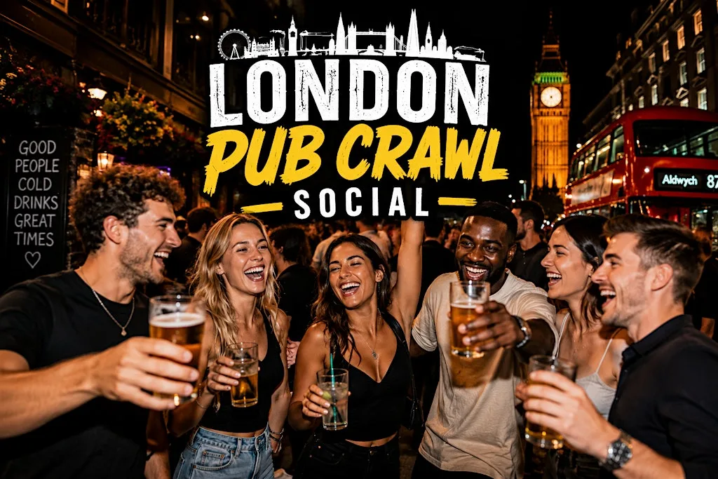 Central London Pub Crawl: Drink, Dance & Mingle at Nordic Bar