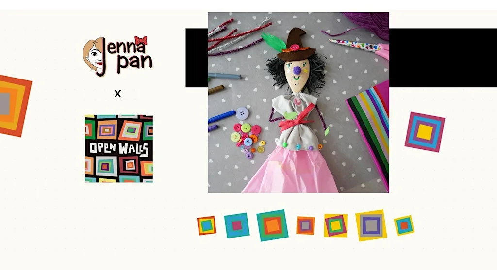 Puppet-making workshop (Open Walls's Big Summer Show)
