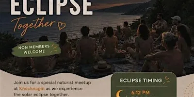 INA Eclipse Nude Beach Meetup at Knocknagin Bay Beach