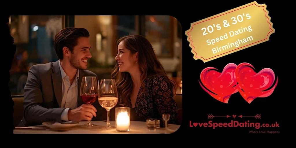 Birmingham Speed Dating Singles Night ages 21 to 39